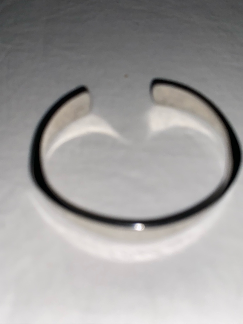 Napier sterling Silver Cuff Bracelet name Debbie